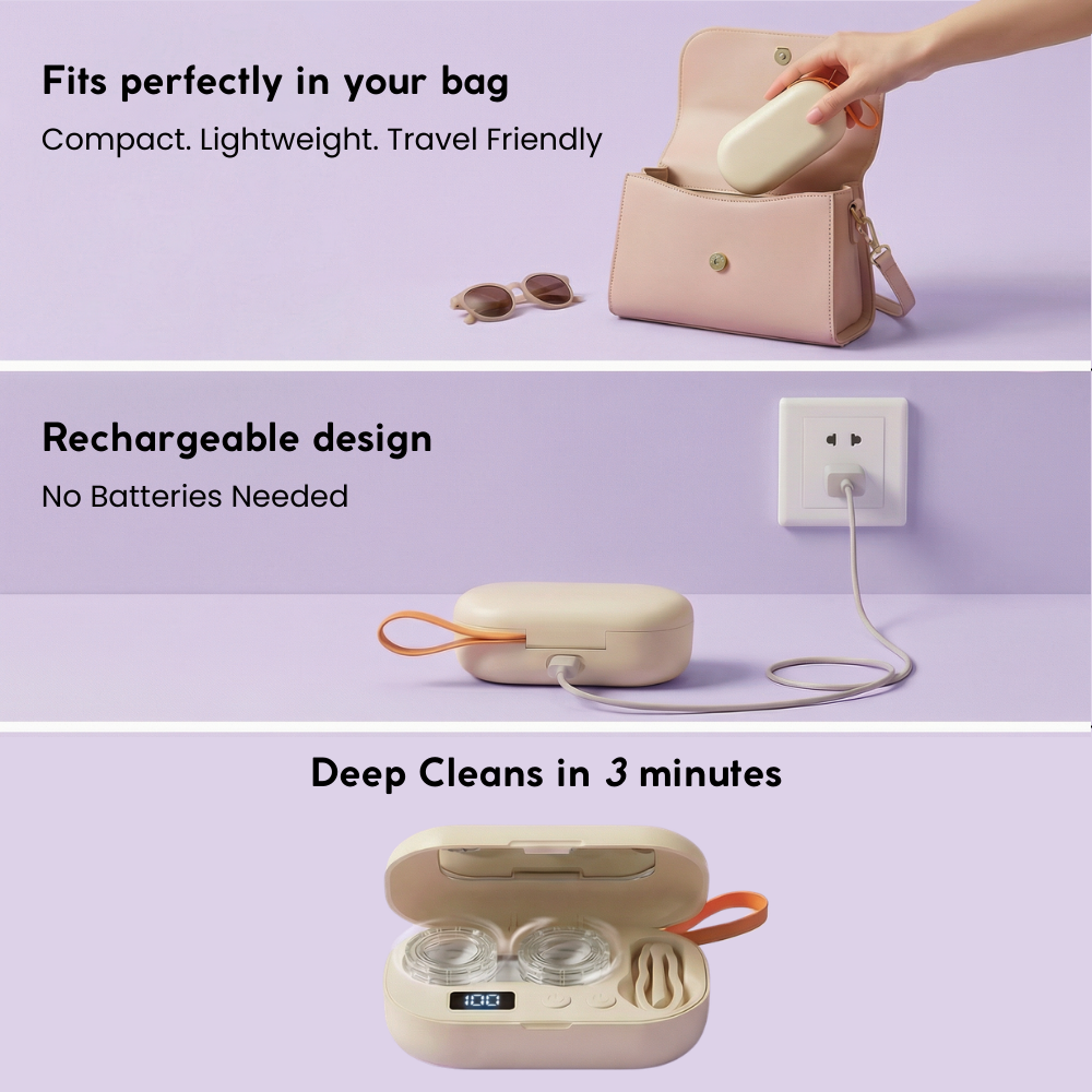 Crystal Lens Cleaning Case