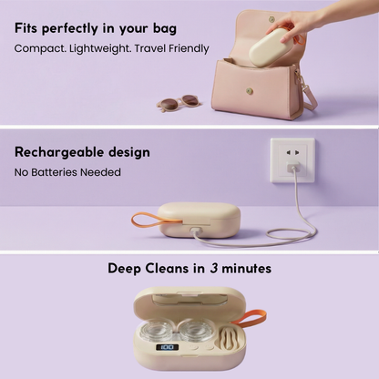 Crystal Lens Cleaning Case