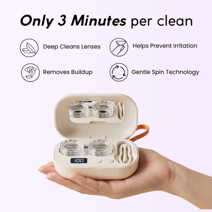 Crystal Lens Cleaning Case