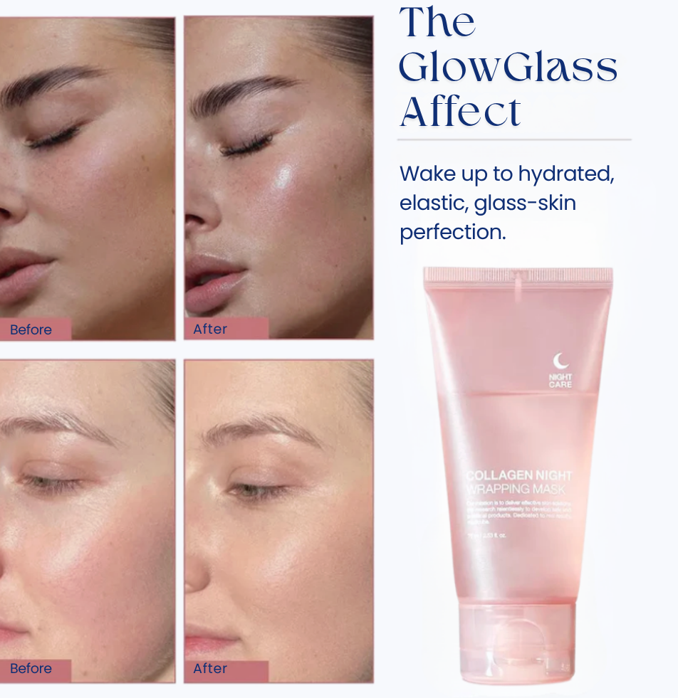 GlassGlow Collagen Overnight Mask
