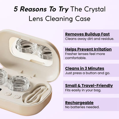 Crystal Lens Cleaning Case