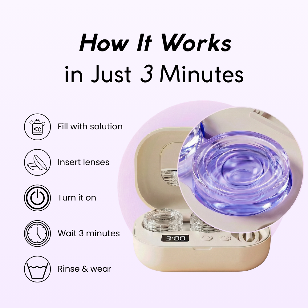 Crystal Lens Cleaning Case